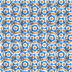 12-fold quasicrystal of patchy colloids (Image and calculation: Robert F.B. Weigel & Prof. Michael Schmiedeberg, Soft Matter Theory)