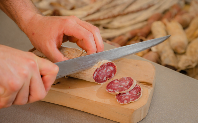 The secret to making a cut: What happens when you cut a sausage?